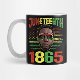 Juneteenth Is My Independence Day Black King Fathers Day Men Mug